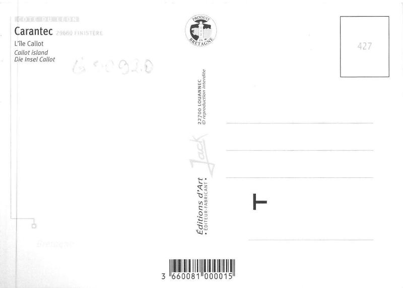 B50920 Carantec L'Ile Callot multiviews france