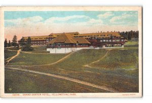 Yellowstone National Park Postcard 1915-30 Grand Canyon Hotel General View