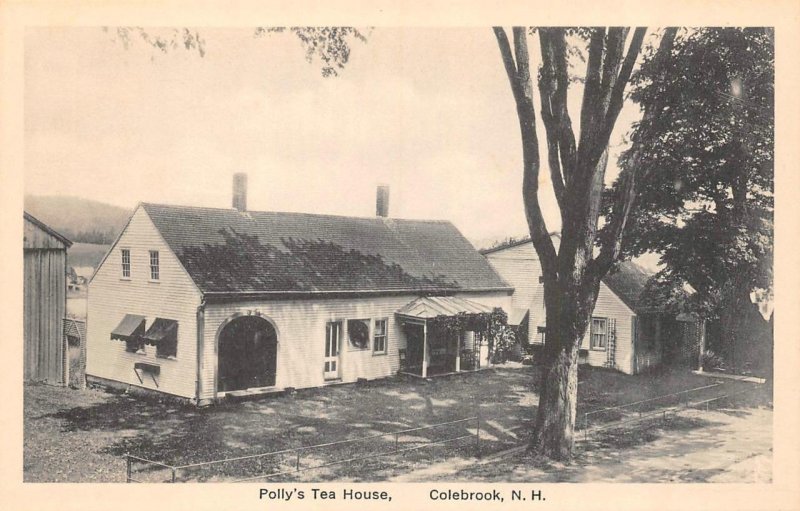 Colebrook, NH New Hampshire   POLLY'S TEA HOUSE  Coos County ROADSIDE  Postcard