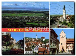 Postcard Modern Markdorf Baden