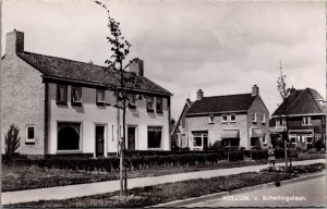 Netherlands Kollum Vlecke Scheltingalaan Vintage RPPC C016