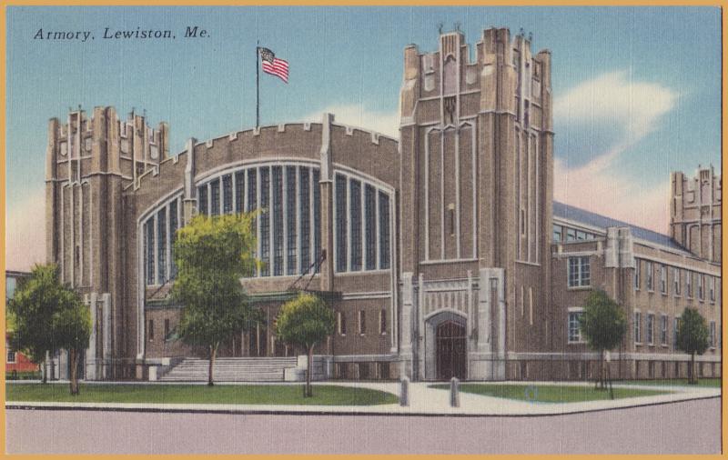 Lewiston, Maine, The Armory Building - 