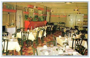 c1960s Dining Room, The New Saulpaugh Hotel, Catskill New York NY Postcard