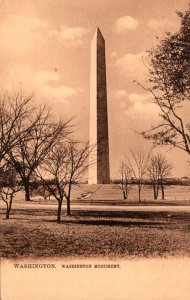 Washington D C The Washington Monument Tucks