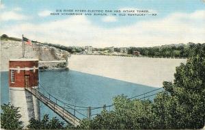 KY, High Bridge, Burgin, Kentucky, Dix River Hydro-Electric Dam, Intake Tower