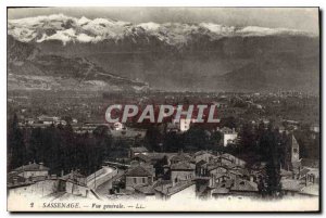 Old Postcard Sassenage general view