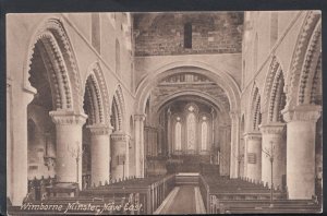 Dorset Postcard - Wimborne Minster, Nave East     RS6491