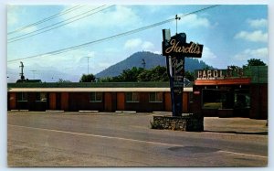 ENUMCLAW, Washington WA ~ Roadside HAROLD'S MOTEL Restaurant c1950s  Postcard