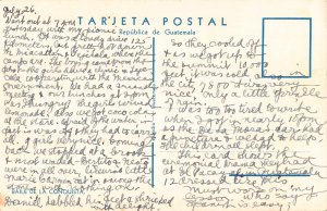 Guatemala Baile de la Conquista Traditional Dance Native Ethnic postcard B908