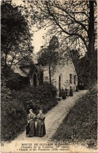 CPA Route de DUCLAIR a ROUEN - Chapelle de la Fontaine (105294)