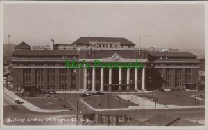 New Zealand Postcard - Railway Station, Wellington  DC73