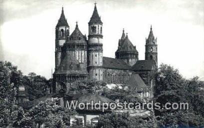 Dom, Cathedral Worms a Rhein Germany 1952 