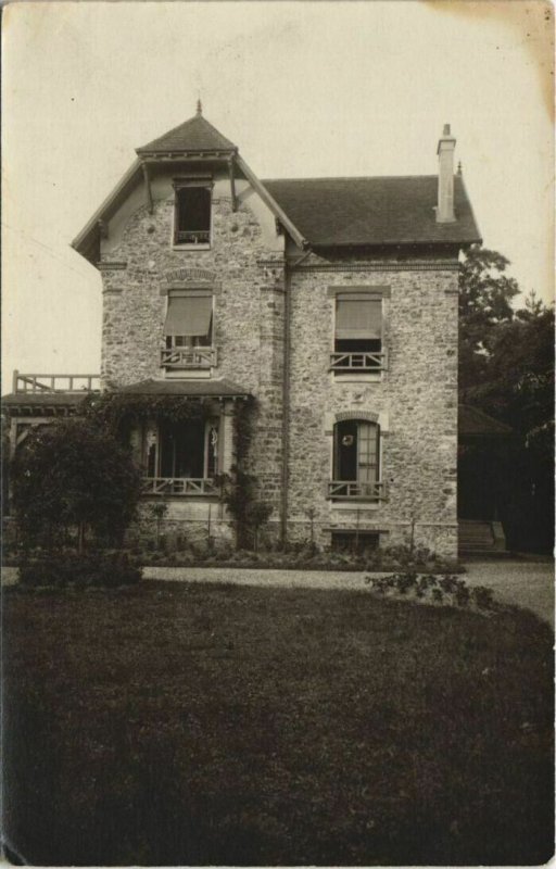 CPA carte photo CHAMPAGNE-SUR-SEINE ? Villa, Maison, Mansion (979866)