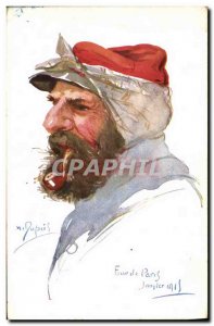 Old Postcard Fantasy Illustrator Dupuis Army