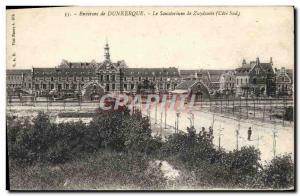 Old Postcard surroundings Sanatorium Dunkirk Zuydcoote