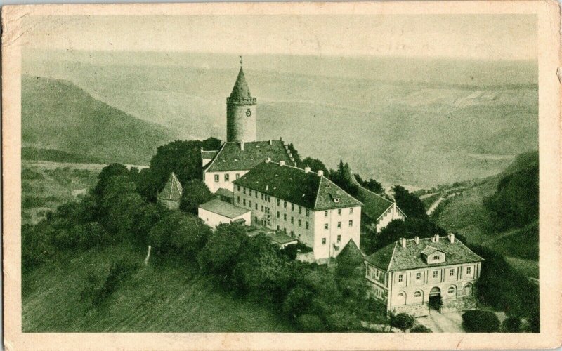 Leuchtenburg bei Kahla i Thur. WOB Foreign Antique Postcard Staatsgefangnis PM 