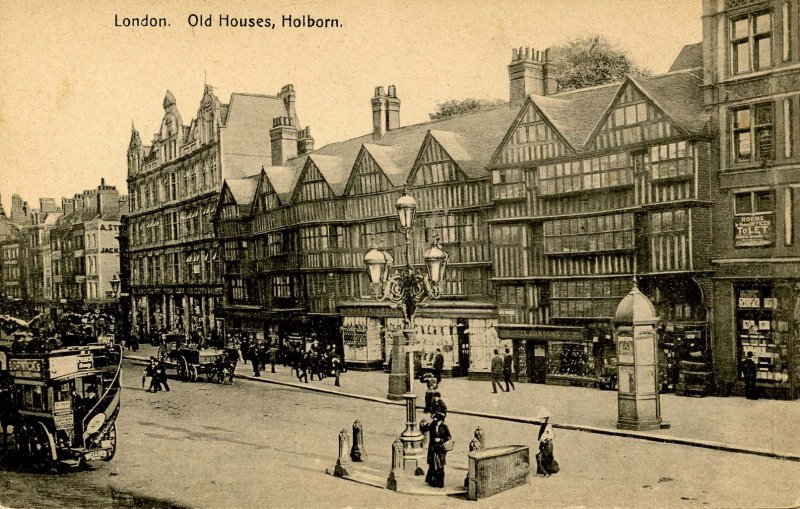 UK - England, London. Old Houses, Holborn