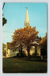 Saint Andrews Kirk New Glasgow Nova Scotia Canada Church Street View Postcard 