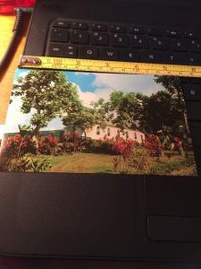 Vtg Postcard: St Benedict's Catholic Church Honaunau kona Hawaii, OUTSIDE VIEW