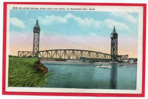 12781 Railroad Bridge Over Cape Cod Canal, Buzzards Bay Massachusetts