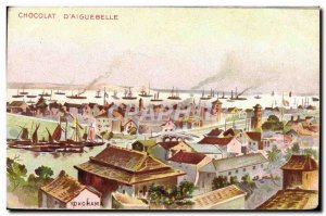 Old Postcard Yokohama Japan Nippon Chocolate d & # 39Aiguebelle