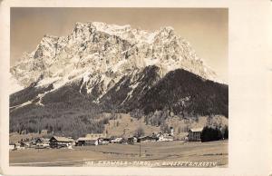 BR70560 ehrwald tirol sugspitzmassiv austria real photo