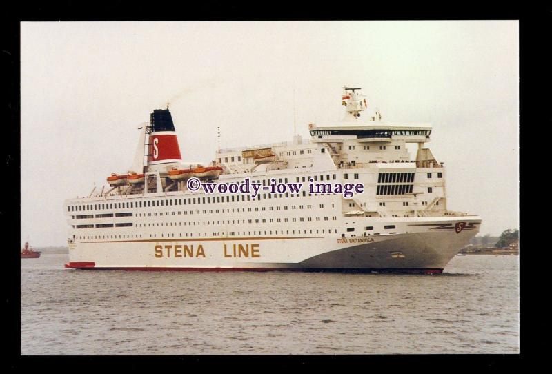 SIM0215 - Stena Line Ferry - Stena Britannica , built 1981 - postcard