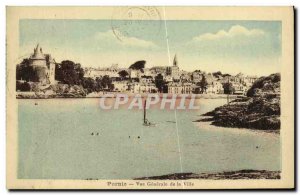 Postcard Ancient Pornic General view of the city