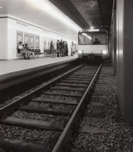 Nordweststadt Frankfurt Train Railway Station Germany 8x6 Press Photo