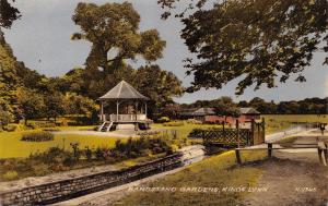 KINGS LYNN NORFOLK UK~BANDSTAND GARDENS PHOTO POSTCARD