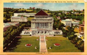 Pennsylvania Pittsburgh Soldiers and Sailors Monument Dexter Press