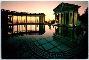 Postcard - The 345,000-gallon Neptune Pool, Hearst Castle - San Simeon, CA