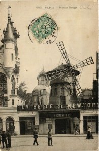 CPA Paris 18e Le Moulin Rouge (284230)