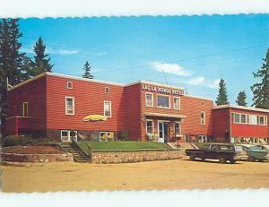 Unused Pre-1980 HOTEL SCENE La Ronge Saskatchewan SK B0788