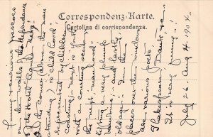 BELLUNO VENETO ITALY~CORTINA HAUS AQUILA NERA~1904 PHOTO POSTCARD