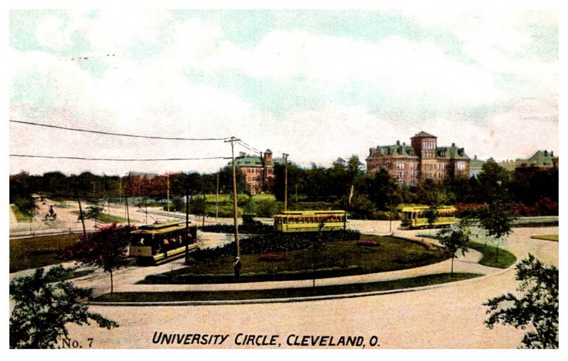 Illinois Cleveland University Circle , Trolleys