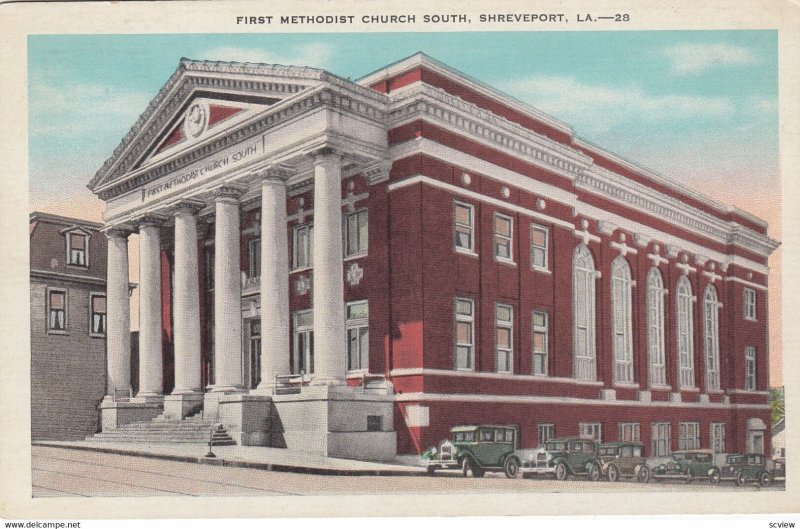 SHREVEPORT , Louisiana , 1910s ; First Methodist Church South