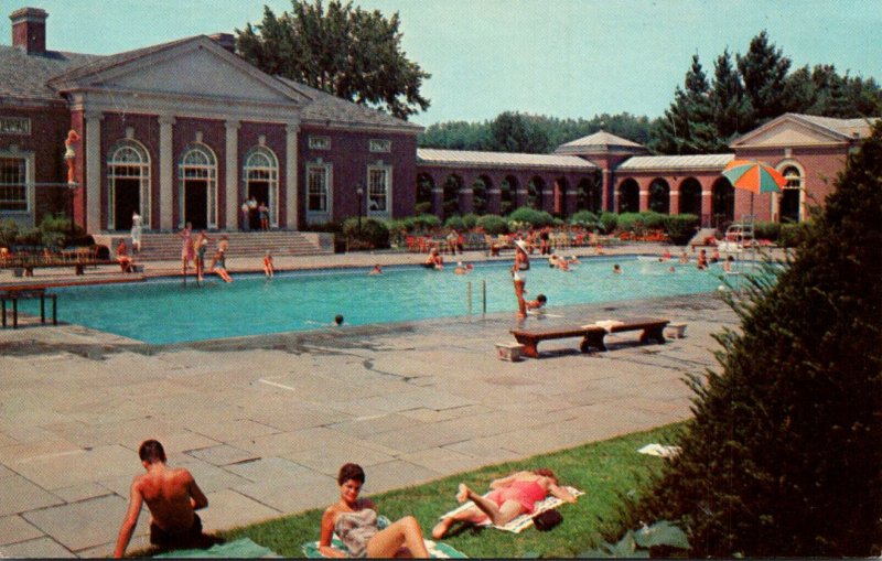 New York Saratoga Springs The Pool In The Pines Saratoga Spa