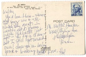 Postcard Al Hirt's New Orleans Louisiana LA