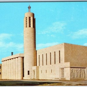 1955 Salina KS Sacred Heart Catholic Church Cathedral Carroll News Teich PC A239