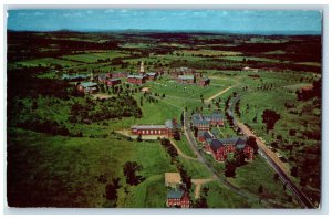 c1950's Colby College Campus Mayflower Hill Waterville Maine ME Postcard