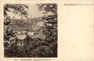 CPA FOUGERES Eglise Saint-Sulpice (1295664)