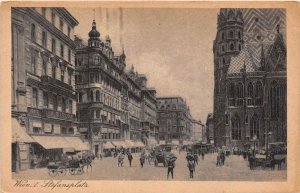 Austria Vienna   Stephansplatz Street Scene