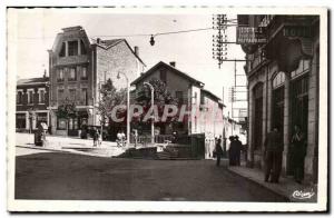 St Laurent de Chamousset Old Postcard Square Theater