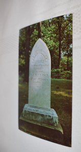 The Grave of Nancy Lincoln Mother of President Lincoln Indiana Postcard 112547