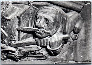 The Corbel Depicting Mr. Gladstone, Chester Cathedral - Chester, England