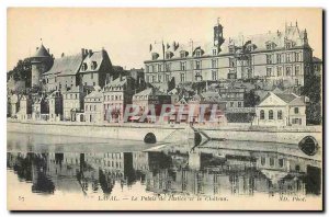 Old Postcard The Laval courthouse and Chateau