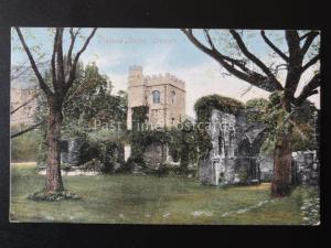 Lincolnshire LINCOLN PALACE RUINS c1903 by Valentine