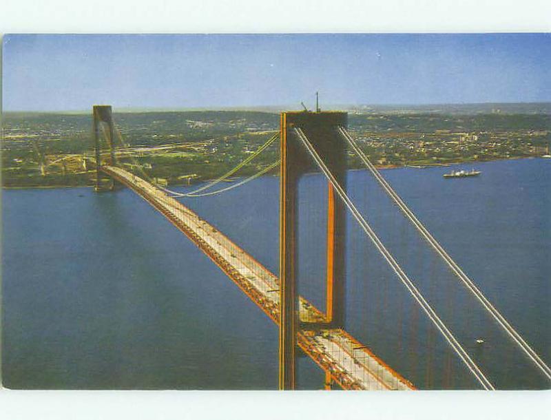 Pre-1980 BRIDGE SCENE Brooklyn & Staten Island - New York City NY HQ8635@