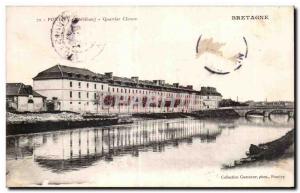 Old Postcard Pontivy (Morbihan) Area Clisson Brittany